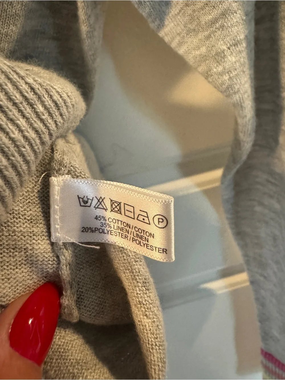 Lisa Todd Linen Blend Flamingo Sweater